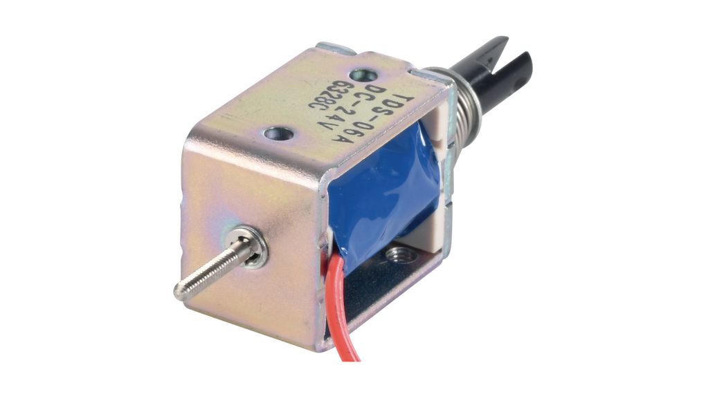 TDK-Lambda TDS Series Linear Solenoid, 24 V dc, 0.25N, 20X16X25.5 mm