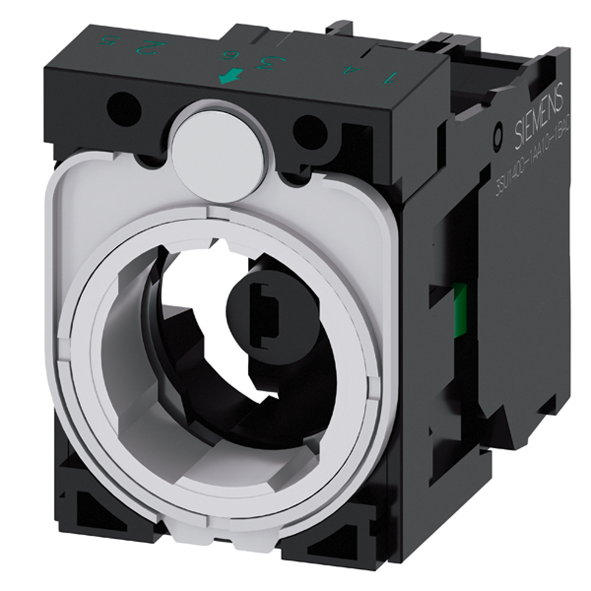 Siemens SIRIUS ACT 3SU15 Series Contact & Light Block, 6 → 24V ac/dc, 1NO