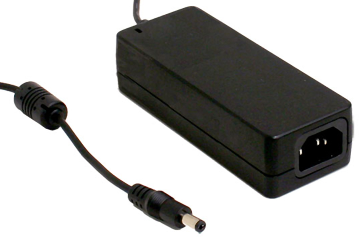 MEAN WELL 40W Power Brick AC/DC Adapter 24V dc Output, 1.67A Output