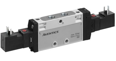 EMERSON ? AVENTICS 5/2 Pneumatic Solenoid Valve - Solenoid/Pilot G 1/8 TC08 Series 24V dc