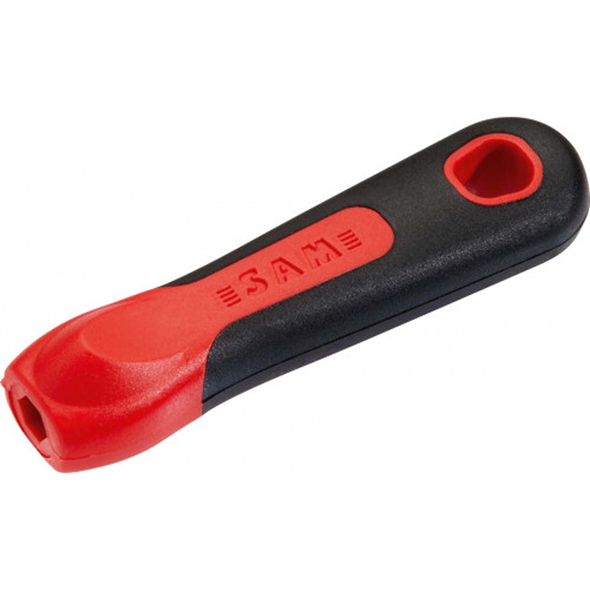 SAM 115mm File Handle With Soft-Grip Handle