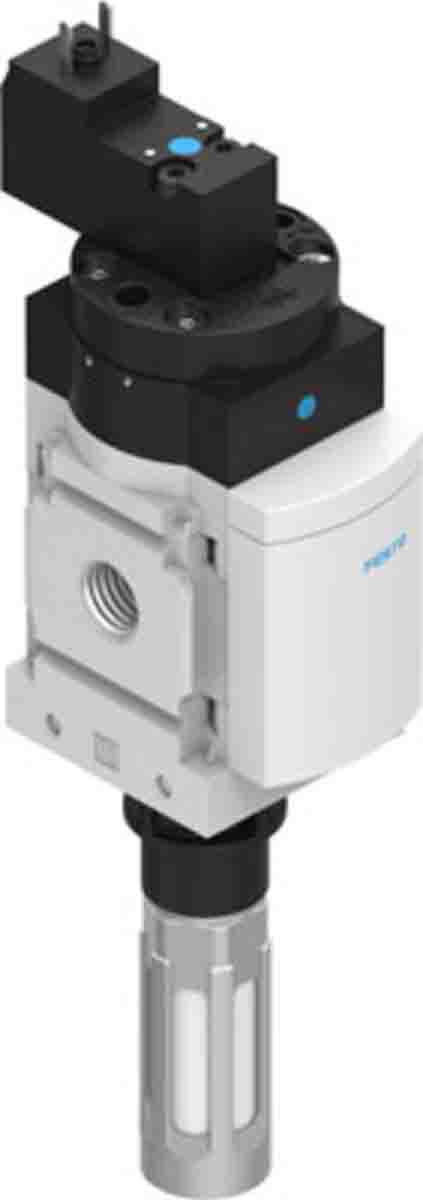 Festo 3/2 Closed, Monostable Pneumatic Manual Control Valve MS Series, G 1/4, 1/4in, 542599