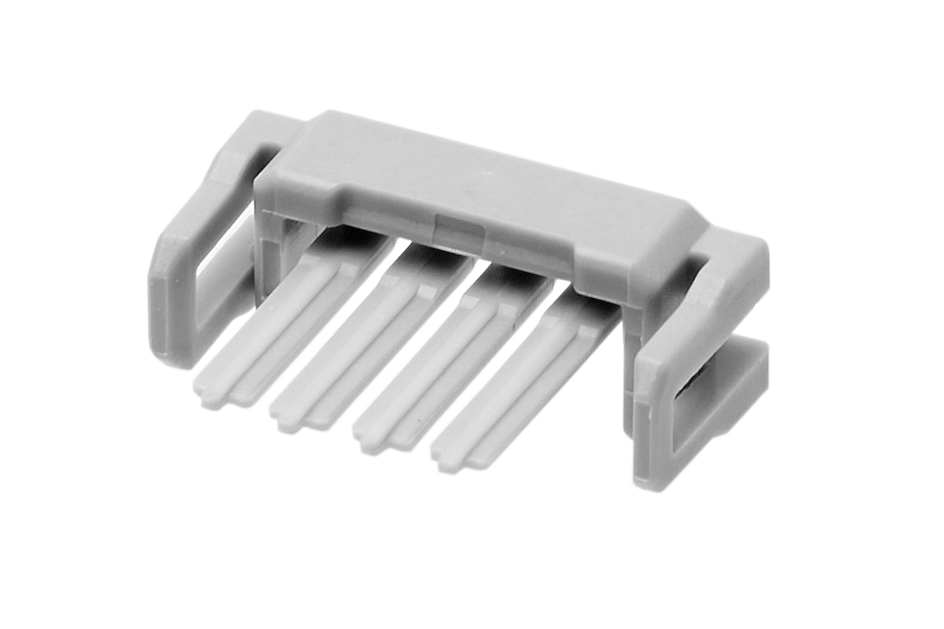 Molex 21452 Series Straight Through Hole PCB Header, 2 Contact(s), 1.25 mm Pitch, 1 Row, Shrouded