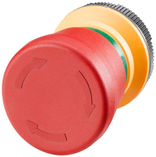 Siemens, Push lock, turn-reset, Emergency Stop Push Button Head