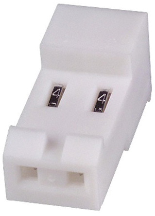 TE Connectivity MTA-156 Series 3.96mm Pitch Right Angle Cable Mount IDC Connector, Socket, 2 Way, 1 Row