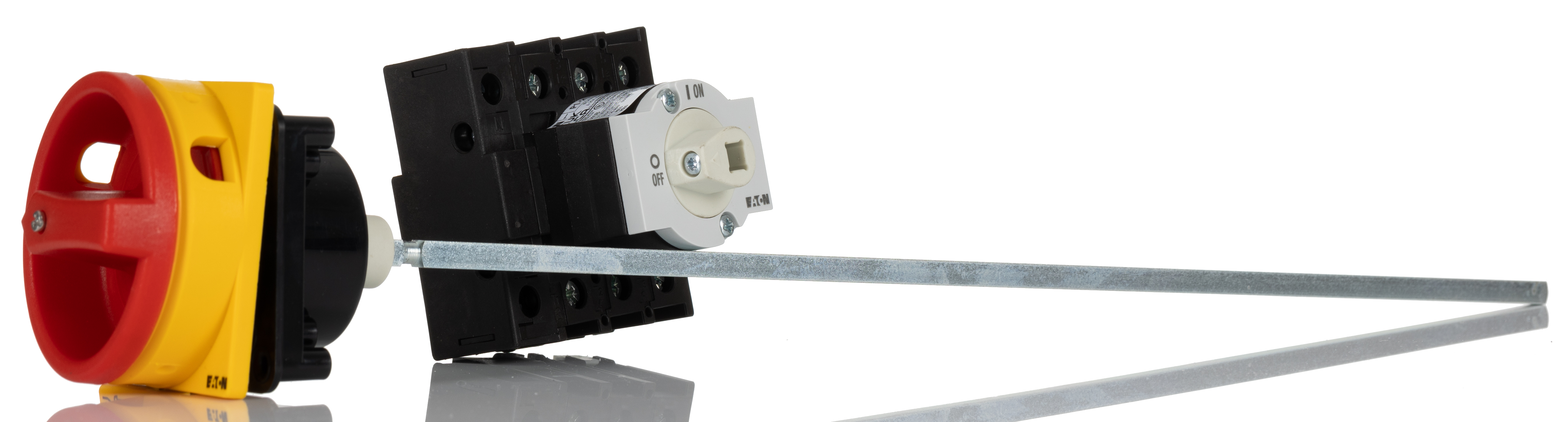 Eaton 3P+N Pole Panel Mount Isolator Switch - 25A Maximum Current, 11kW Power Rating, IP65