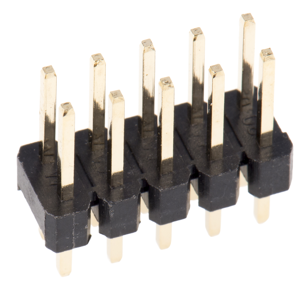 HARWIN M20 Series Straight Through Hole Pin Header, 10 Contact(s), 2.54 mm Pitch, 2 Row, Unshrouded