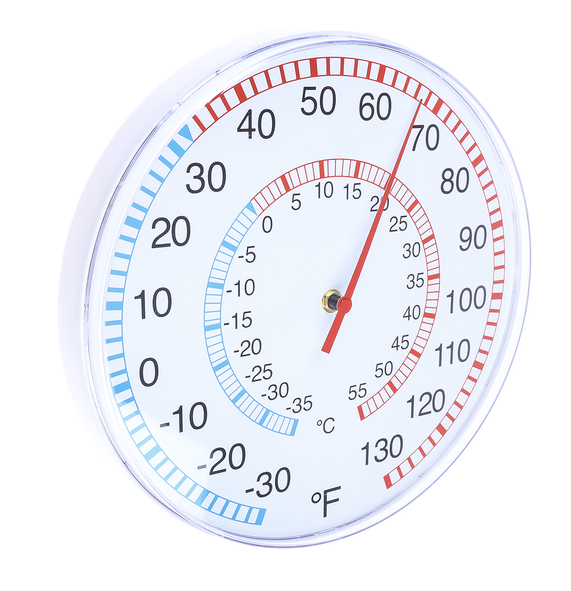 RS PRO Wall Mount Dial Thermometer -33 → +55 °C