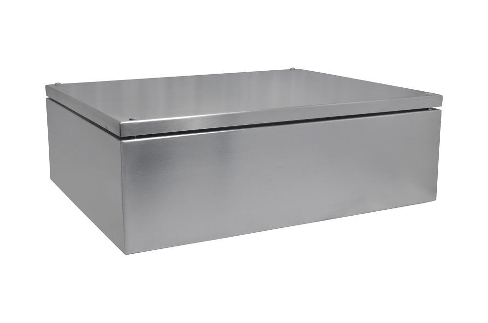 RS PRO 304 Stainless Steel Enclosure, IP66, 500 mm x 400 mm x 161mm