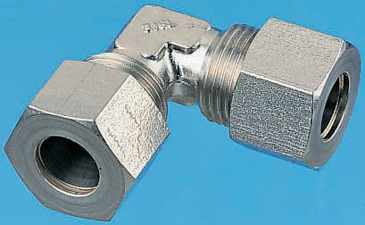 Legris Stainless Steel Pipe Fitting, 90° Elbow