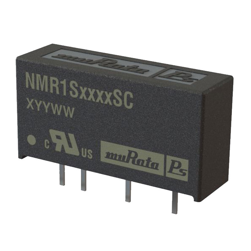 Murata Power Solutions NMR1 DC-DC Converter, 5V dc/ 200mA Output, 4.5 → 5.5 V dc Input, 1W, Through Hole, +115°C
