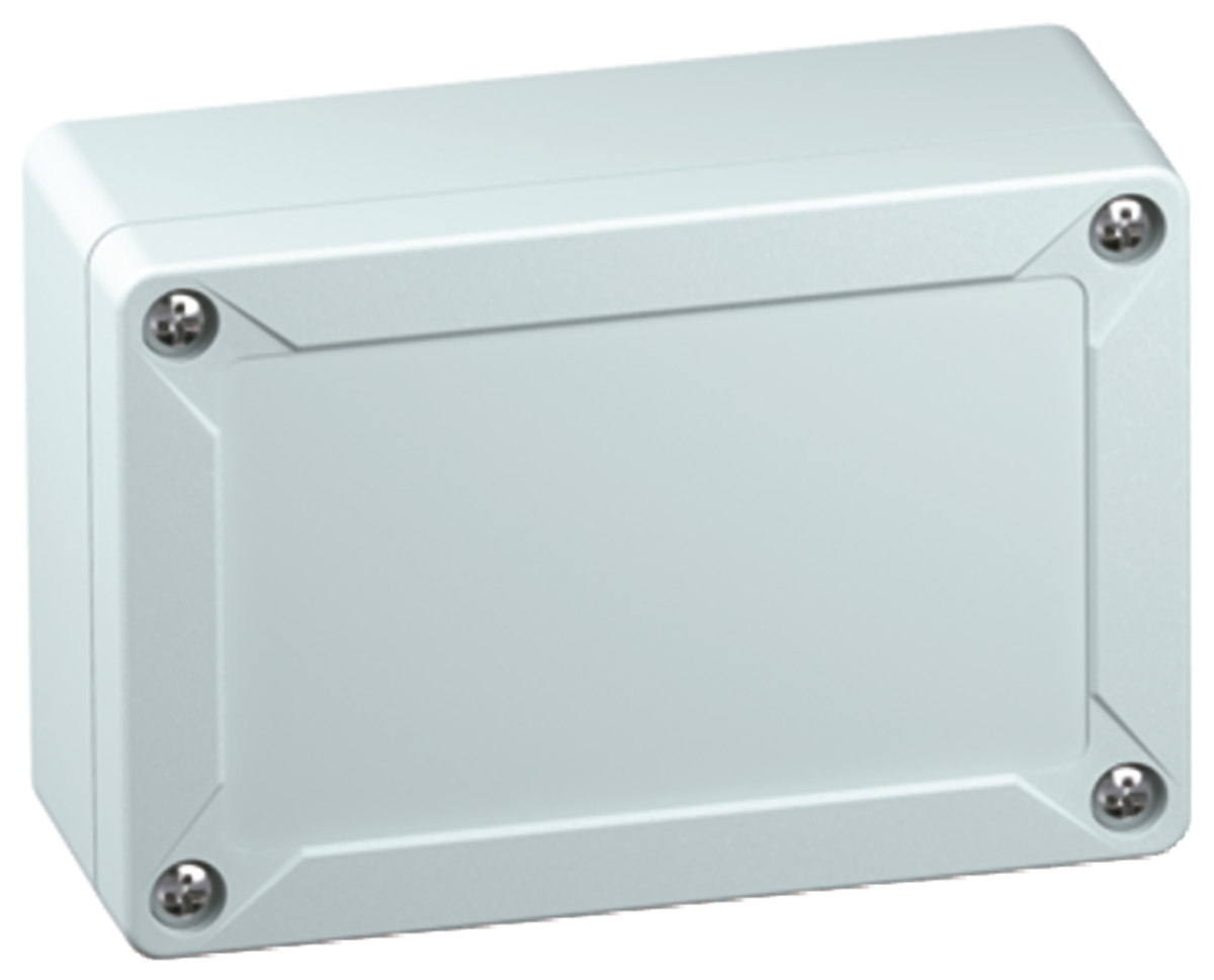 Spelsberg TG Series Grey Polycarbonate Enclosure, IP66, IP67, Grey Lid, 122 x 55 x 82mm