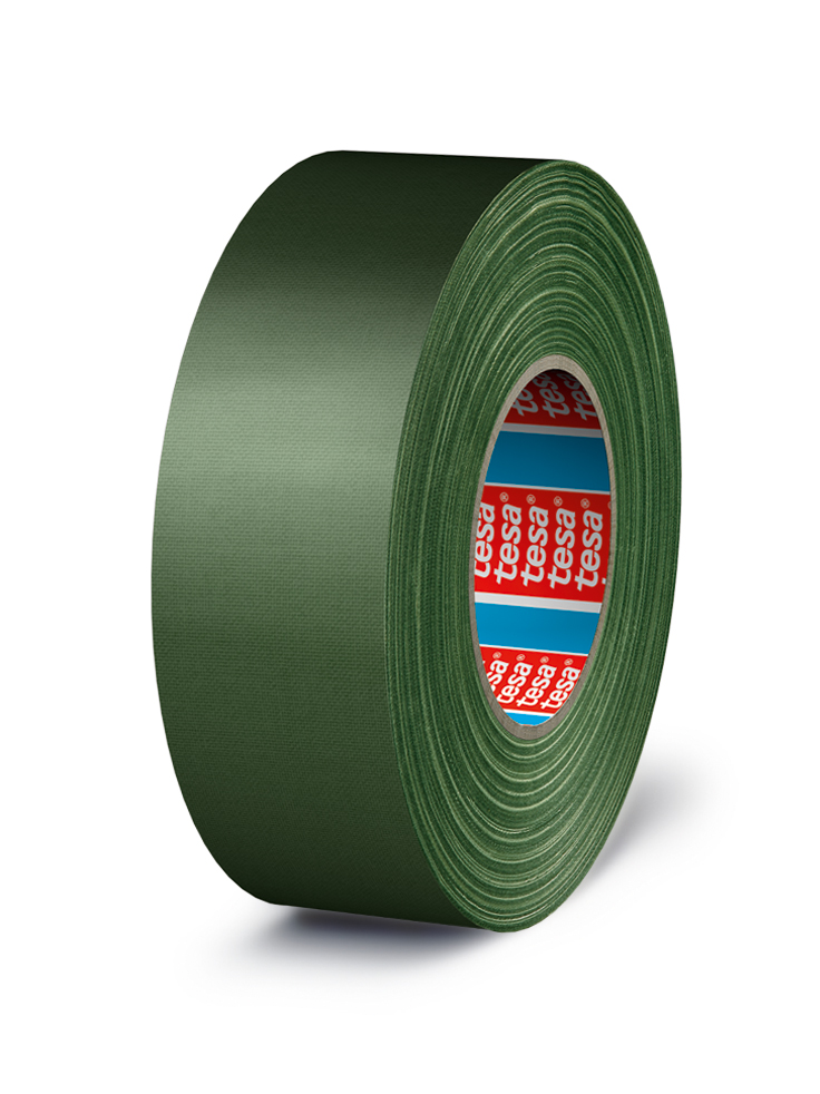 Tesa Tesa 53799 53799 Duct Tape, 50m x 50mm, Green, PE Coated Finish