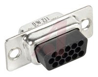 HARTING D-Sub High Density 78 Way Cable Mount D-sub Connector Socket, 2.41mm Pitch