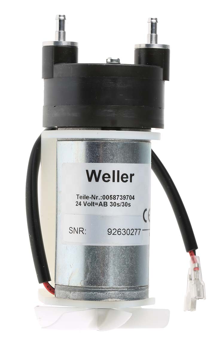 Weller Soldering Accessory Pump Motor, for use with WMA1/WMD1/WMD3/WR2/WR3M/WXR3 Soldering Station