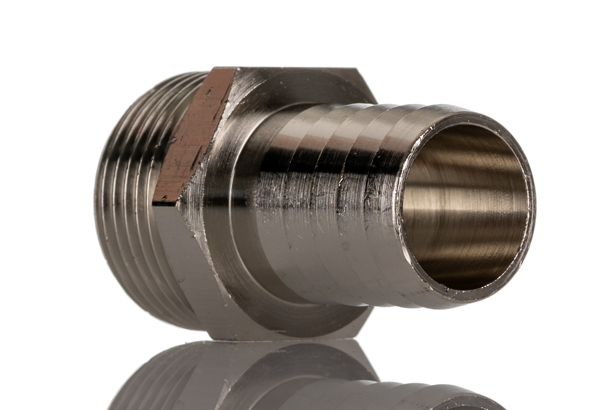 RS PRO Hose Connector Hose Tail Adaptor, BSPT 1in 25mm ID, 5 MPa, 50 bar