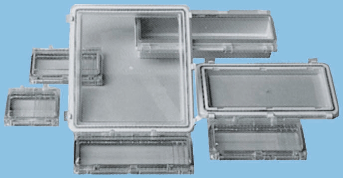 Fibox Transparent Polycarbonate IP54 Inspection Window for use with 8 Module Enclosure