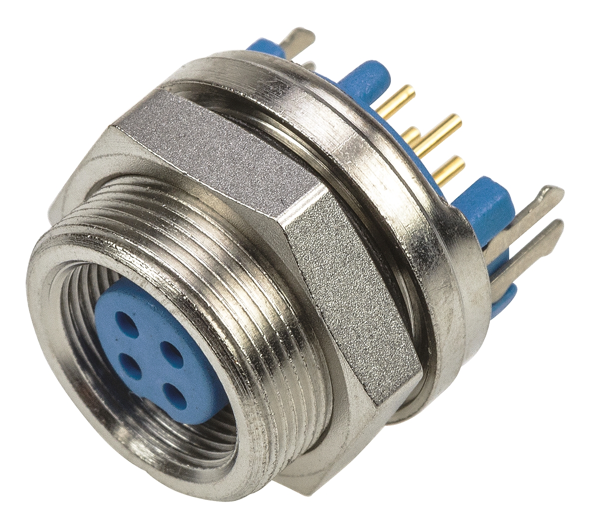 TE Connectivity Circular Connector, 4 Contacts, Panel, Subminiature Connector, Socket, Female, IP65, TRIAD 01 Series