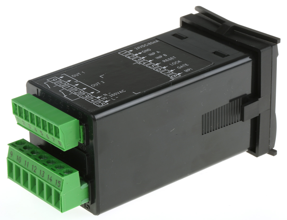 Kubler CODIX 924 Counter, 6 Digit LCD, 65kHz, 90 → 260 V ac