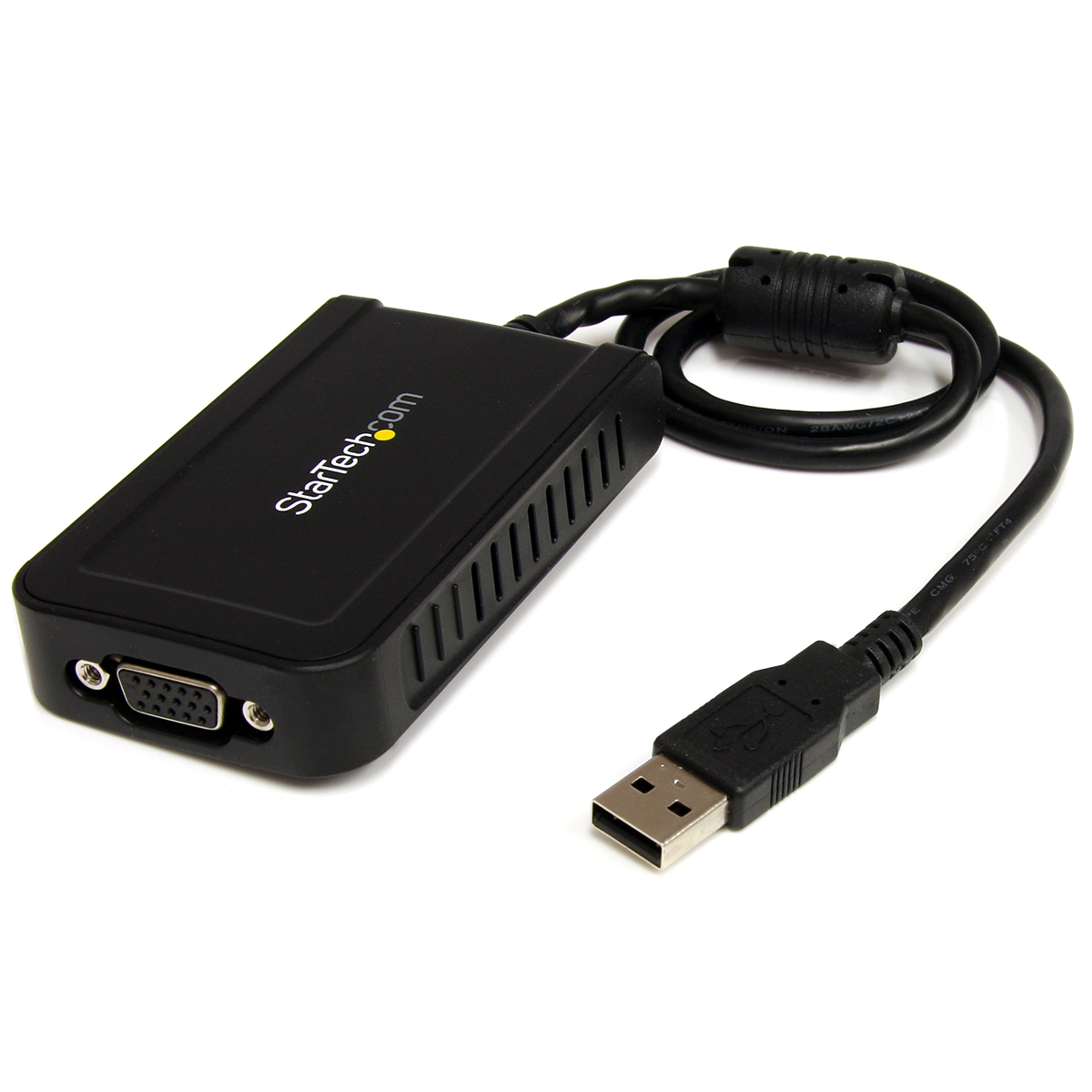 StarTech.com USB A to VGA Adapter, USB 2.0, 1 Supported Display(s) - 1920 x 1200