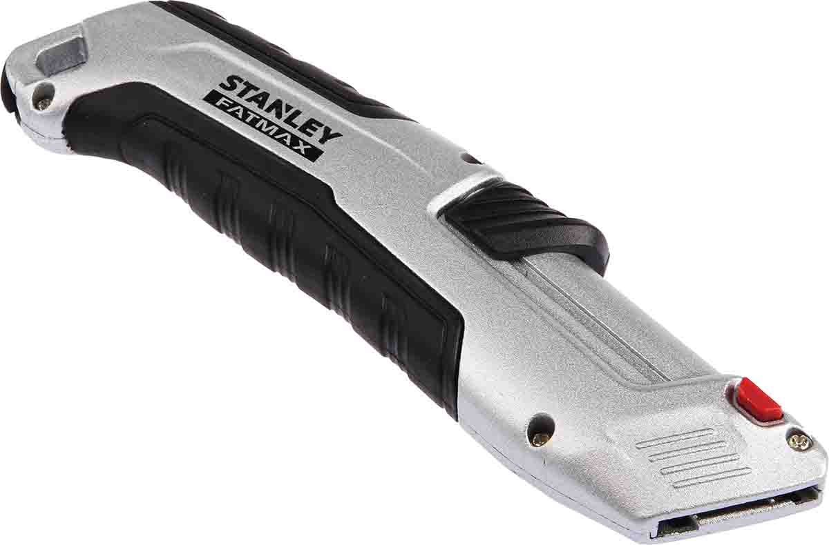 Stanley FatMax Safety Knife with Straight Blade, Retractable