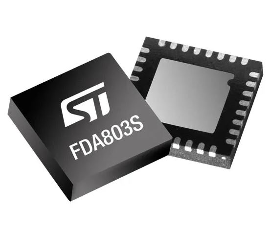 STMicroelectronics,Audio, 32-Pin QFN32 FDA803S-6DY