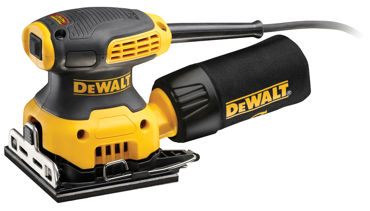 DeWALT DWE6411 108 x 115mm Corded Orbital Sander, Euro Plug