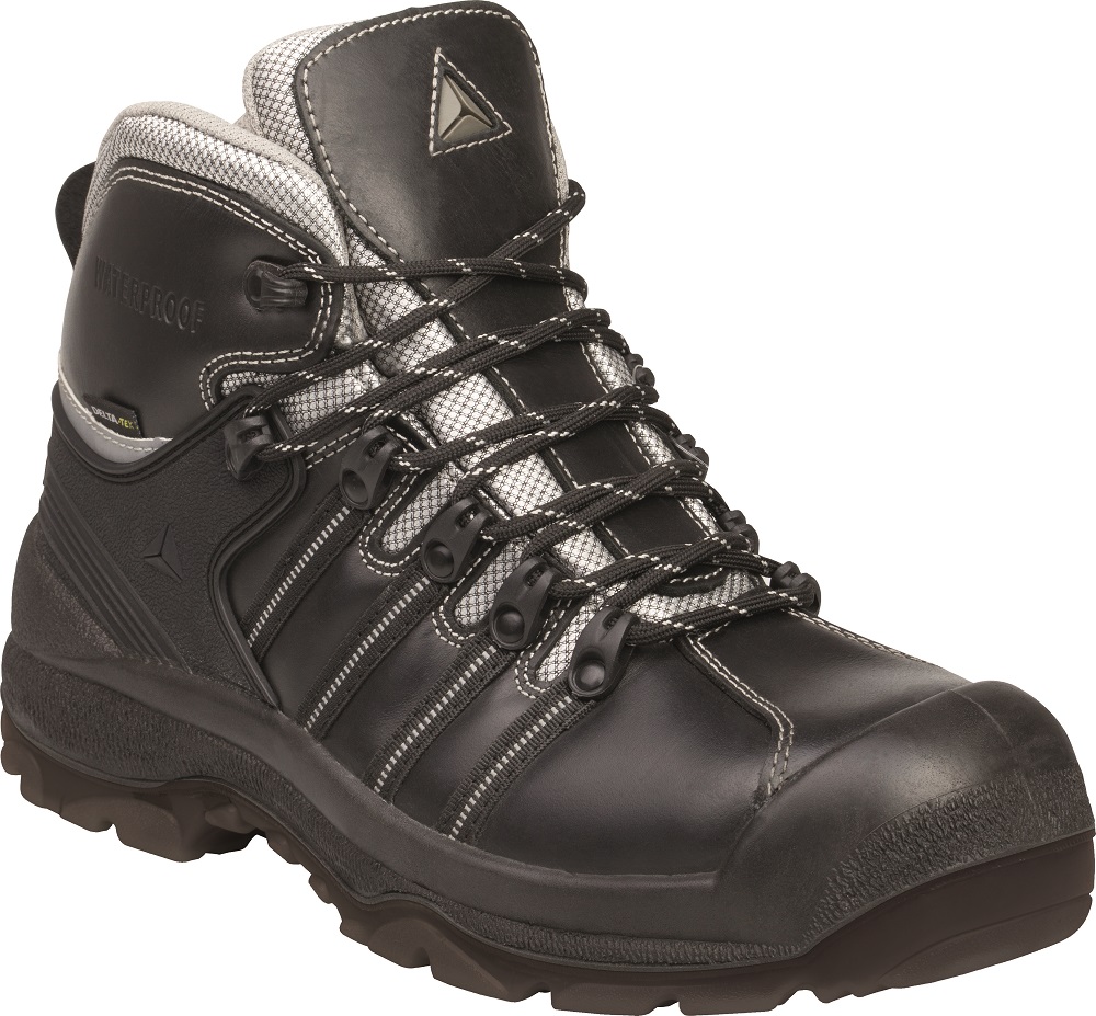 Delta Plus NOMAD Black Composite Toe Capped Men's Safety Boots, UK 8, EU 42