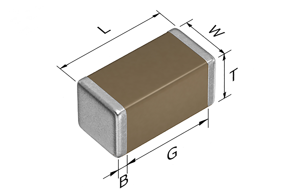 TDK 10nF Multilayer Ceramic Capacitor MLCC, 50V dc V, ±10% , SMD