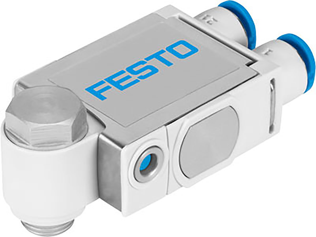 Festo Piloted Pneumatic Relay Pneumatic Manual Control Valve VBNF Series, G 1/4, 1/4in, 1927027