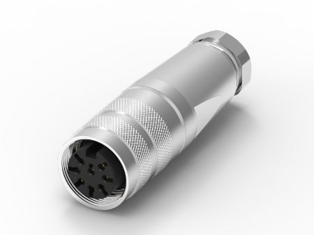 RS PRO 8 Pole M16 Din, 5A, 250 V IP67, Screw Lock, Female, Cable Mount