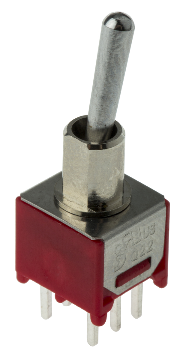 RS PRO Toggle Switch, Panel Mount, On-On, DPDT, Solder Lug Terminal