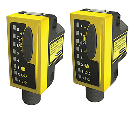 Banner Retroreflective Photoelectric Sensor, Block Sensor, 200 mm → 18 m Detection Range