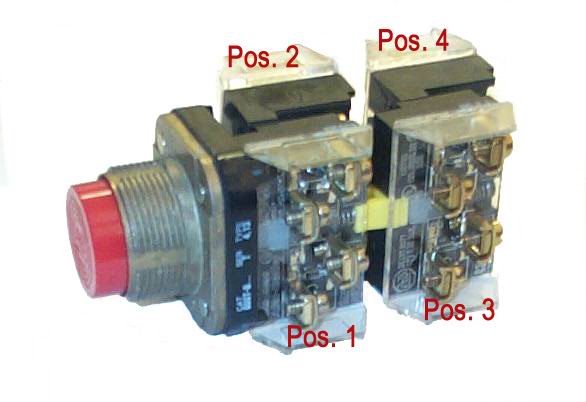 Allen Bradley 800T Series Push Button, Panel Mount, 30mm Cutout, SPST