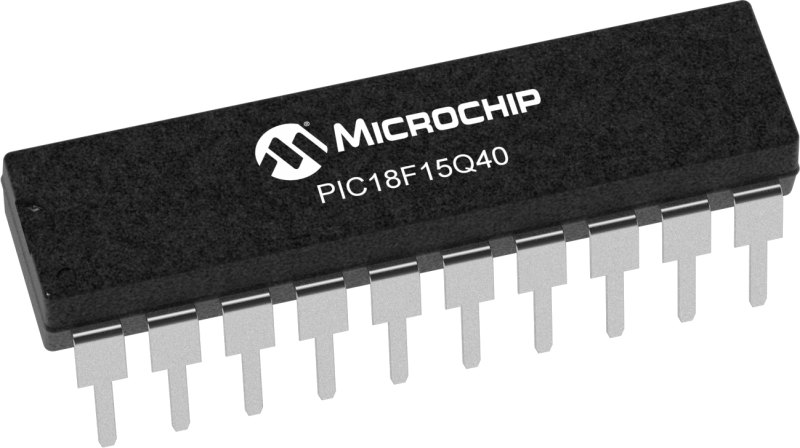 Microchip PIC18F15Q40-I/P, 8 bit PIC18, PIC18F15Q40 Microcontroller, 64 MHz, 32kB FLASH, 20-Pin PDIP