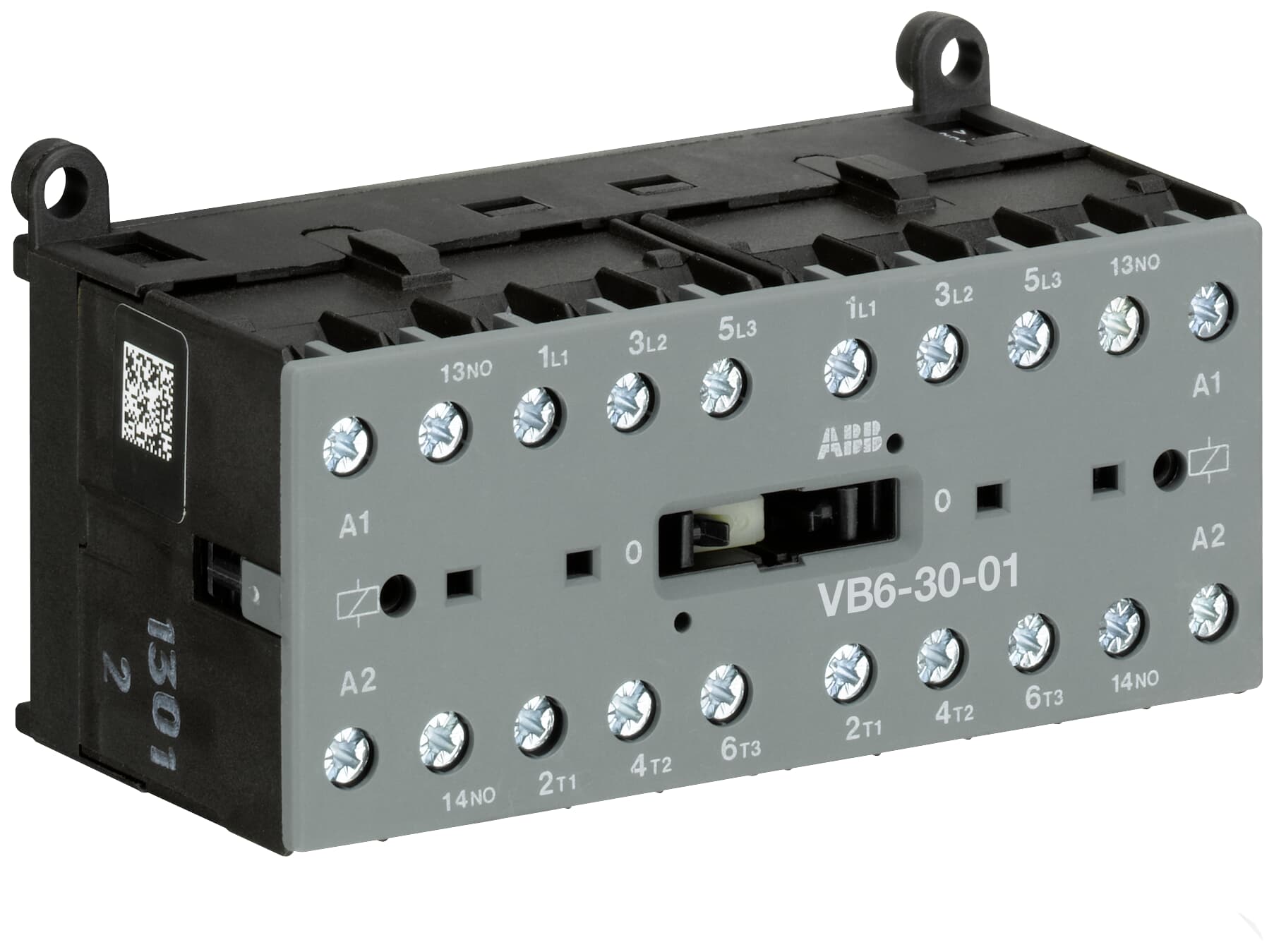 ABB B6 Contactor, 240 V Coil, 3-Pole, 20 A, 4 kW 24 V, 3 NO, 690V