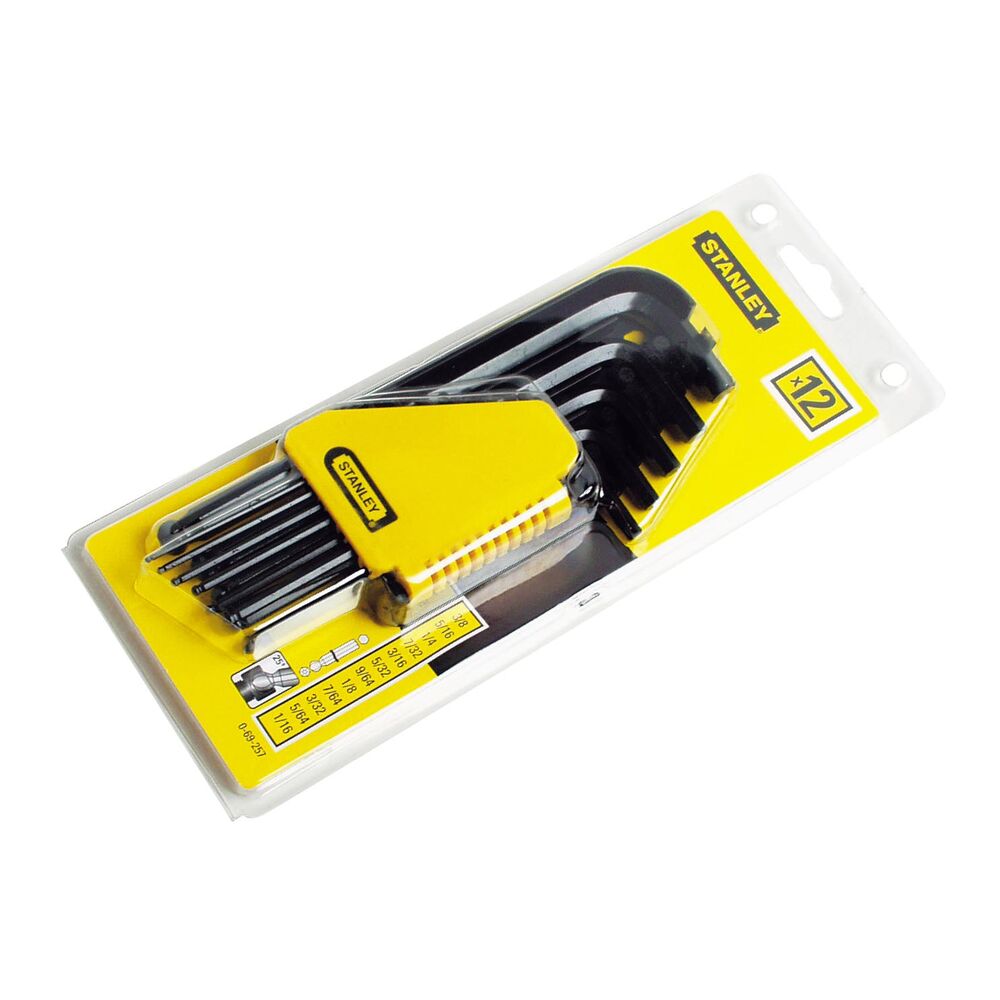 Stanley 12 piece Hex Key Set
