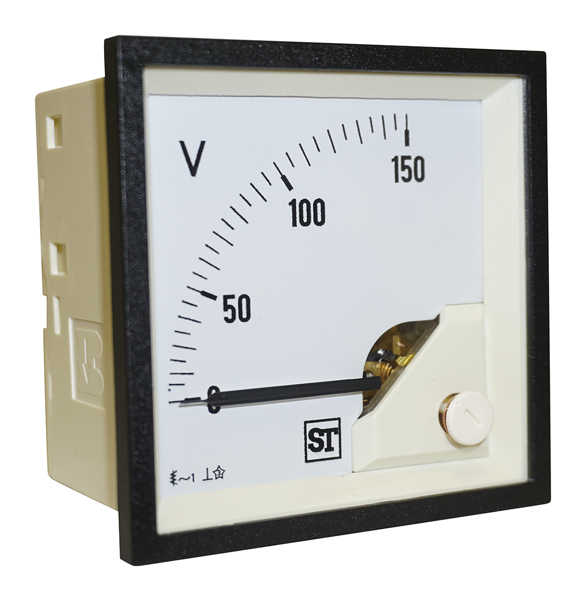 Sifam Tinsley Sigma Series Analogue Voltmeter AC, 68 x 68 mm