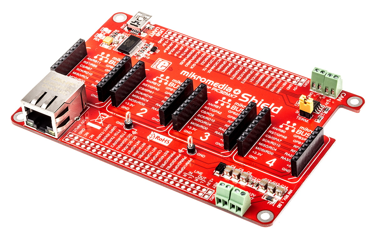 MikroElektronika mikromedia Plus MCU Shield MIKROE-1437