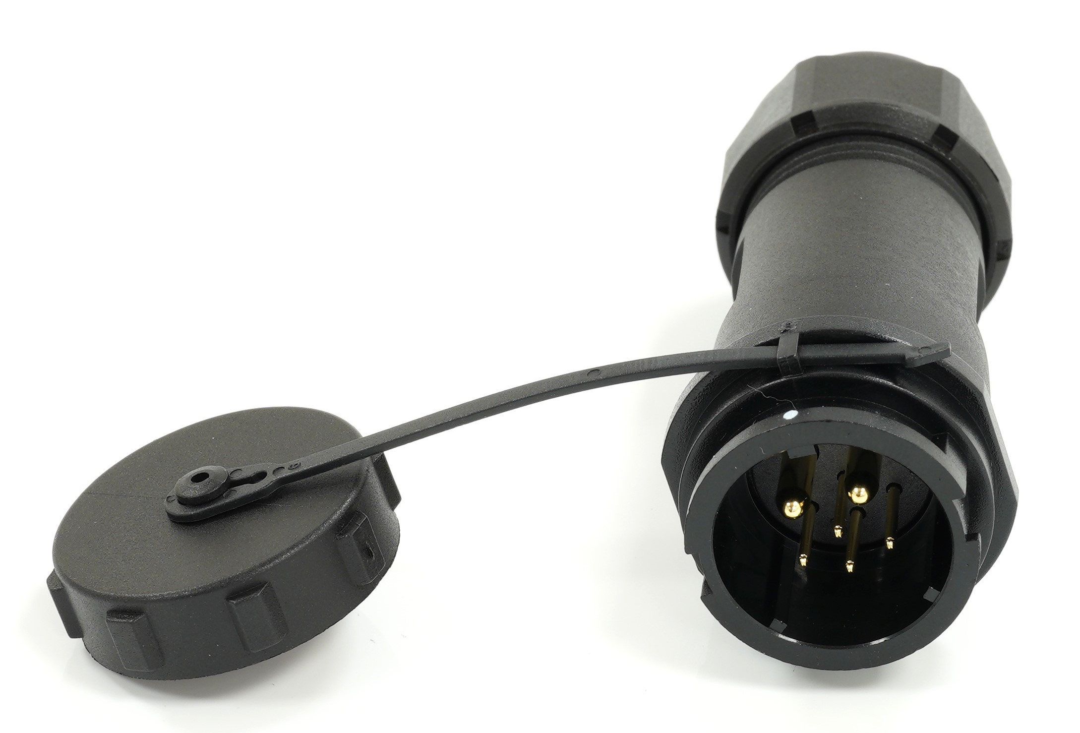 RS PRO Industrial Circular Connector, 6 Contacts, In-Line, SY21 Connector, Socket, Male, IP67, SY2111C Series