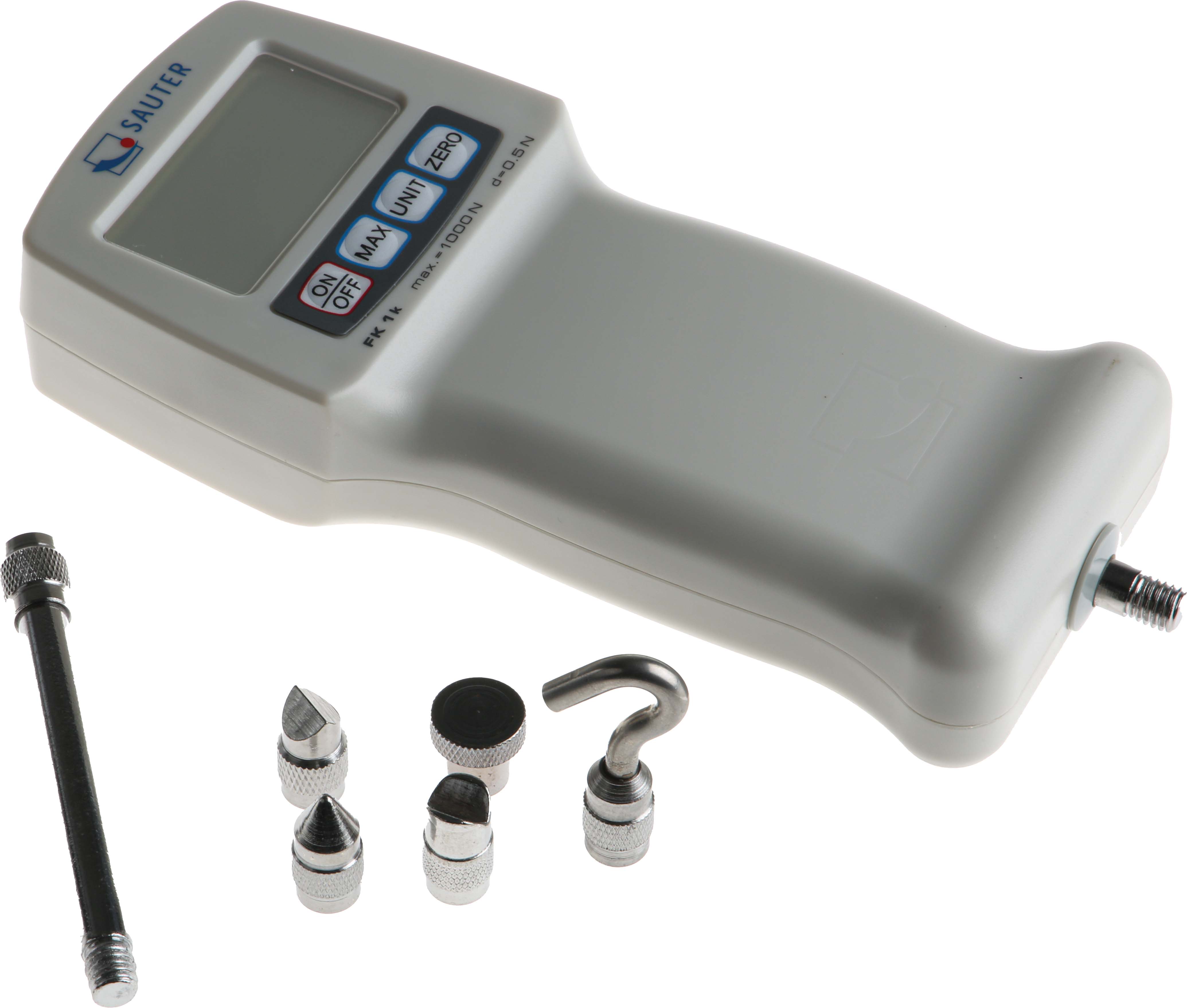 Sauter FK 1K. Force Gauge 1000 Hz, Range: FK, Resolution: 0.5 N