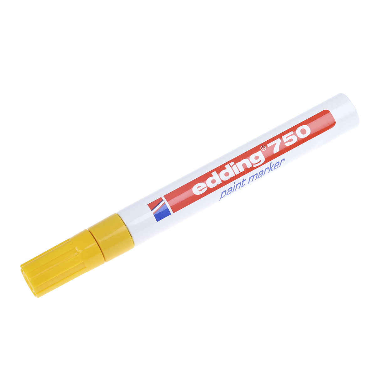 Edding Yellow 2 → 4mm Medium Tip Paint Marker Pen for use with Glass, Metal, Plastic, Wood