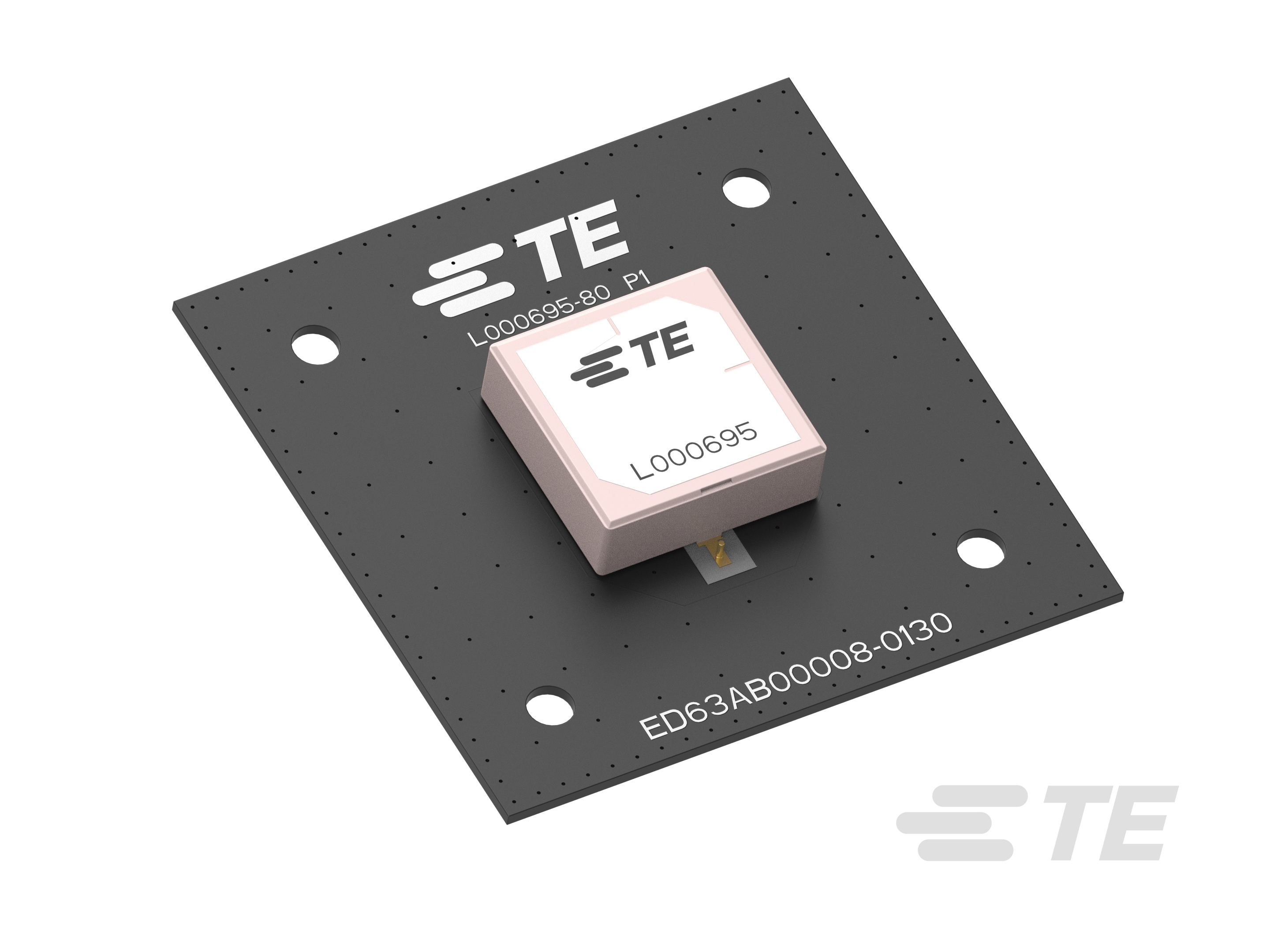 TE Connectivity L000695-80 Patch Omnidirectional GPS Antenna, GNSS