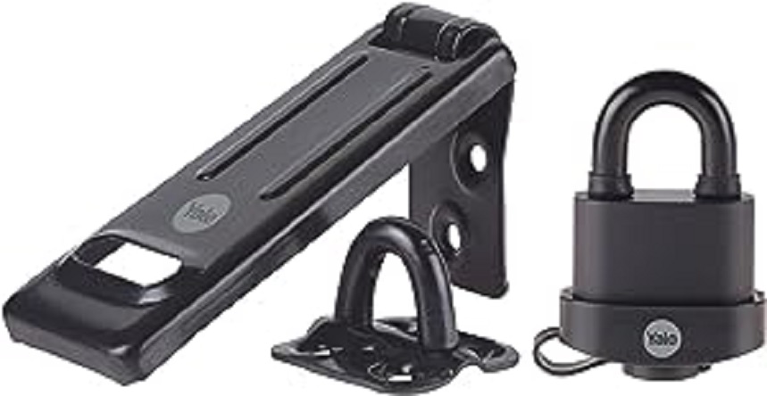 Yale Padlock Weatherproof Steel Padlock, 51mm Body