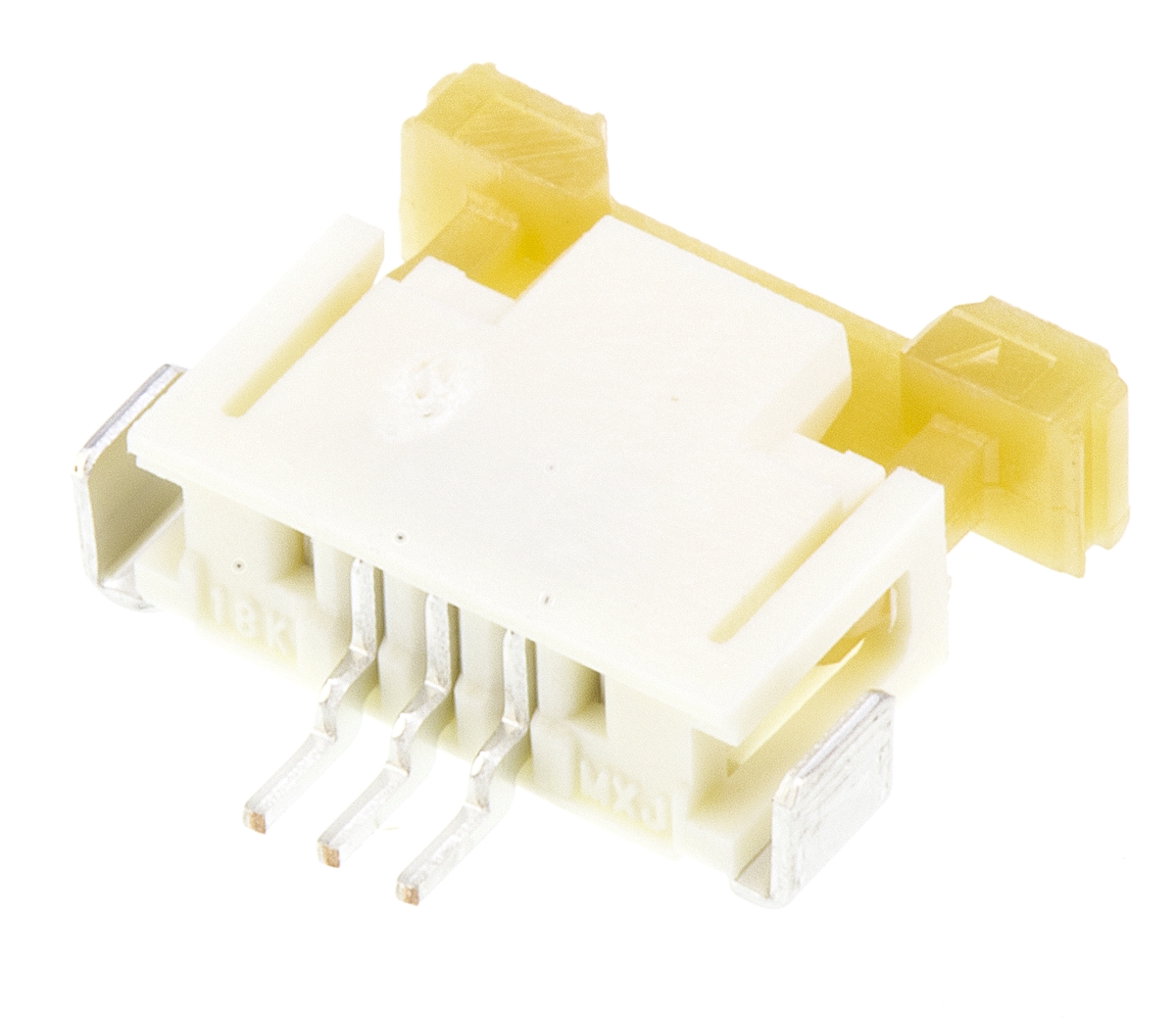 Molex, Easy-On, 52207 1mm Pitch 3 Way Right Angle Female FPC Connector, ZIF Top Contact