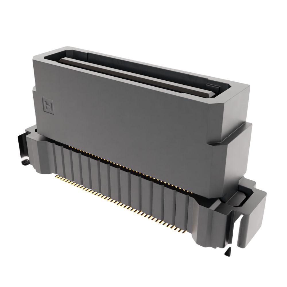 HARWIN FLECTO Series Vertical Surface PCB Header, 80 Contact(s), 0.5 mm Pitch, 2 Row, Shrouded
