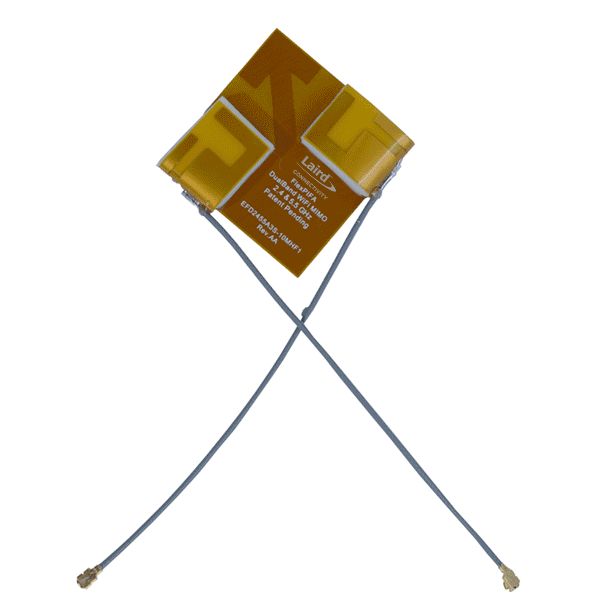 Ezurio EFD2455A3S-10MH4L Patch WiFi Antenna with MHF4L RA Plug Connector