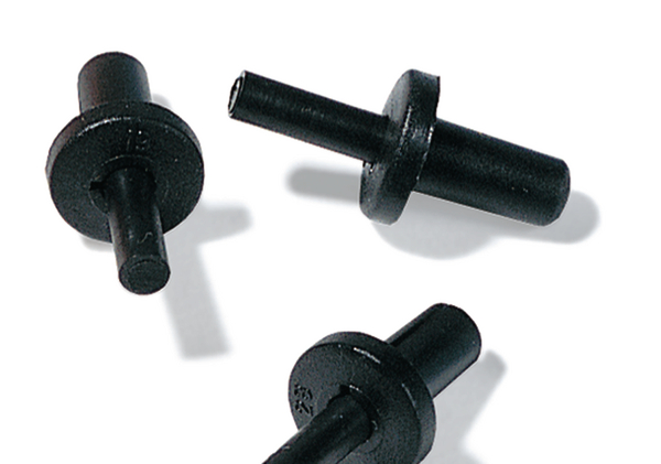 HellermannTyton Natural Nylon Rivet, 4mm Max. Bundle