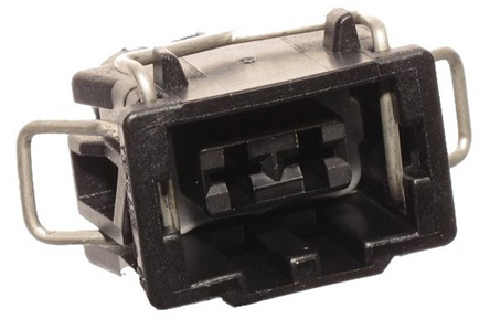 Delphi, 2.8 Automotive Connector Socket Black Cable Mount 2 Way, Crimp Termination 12185025