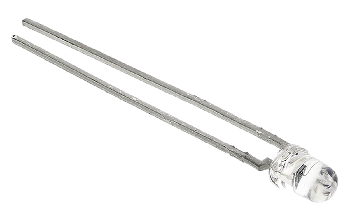 SFH 310-2/3 ams OSRAM, 50 ° IR + Visible Light Phototransistor, Through Hole 2-Pin 3mm (T-1) package